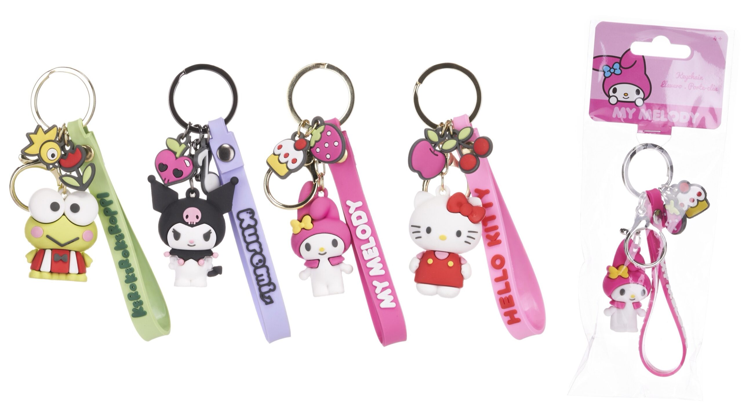 HELLO KITTY Portachiavi 3D 4ass…x96
